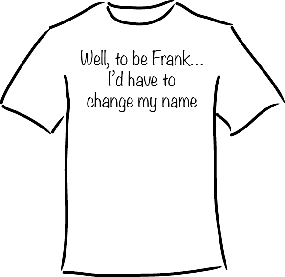 T-shirt-FRANK