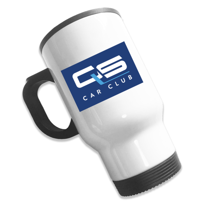 QS car club travel mug